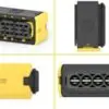 TE Connectivity pistiku korpus 6.3, AMP HDSCS, max60 V, 1090-01487