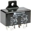 Lülitusrelee, must, 24 V