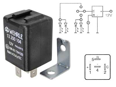 Suunarelee, 12 V, 1100-03117