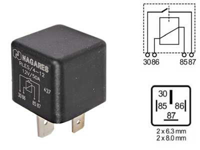 Lülitusrelee, 12 V, 1100-03139