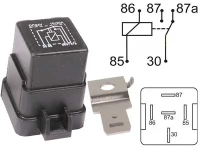 Lülitusrelee, 24 V, 1100-03158