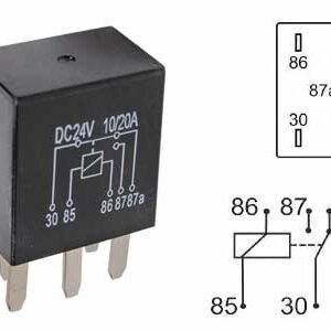Mikrorelee, 24 V