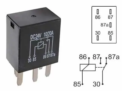 Mikrorelee, 24 V