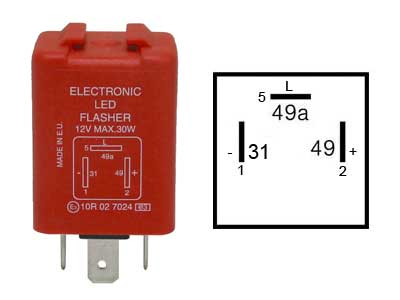 Suunarelee, 12 V, 1100-0461