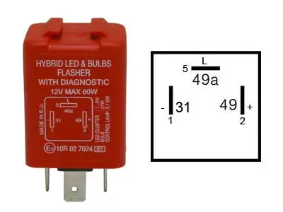 Suunarelee, 12 V, 1100-0462