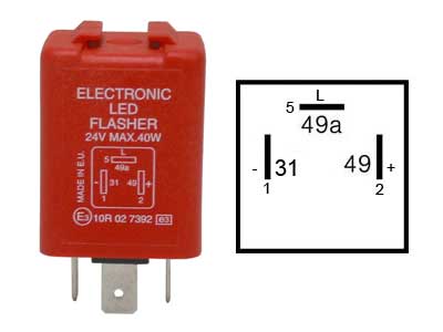 Suunarelee, 24 V, 1100-0463