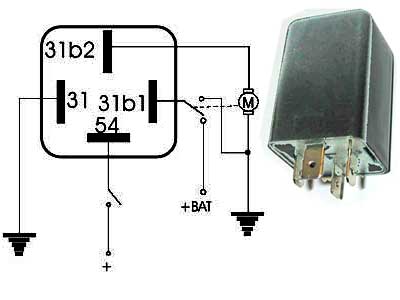 Intervallreleed, 12 V, 1100-0502