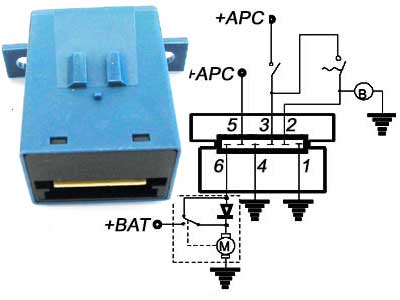 Intervallreleed, 12 V, 1100-0507