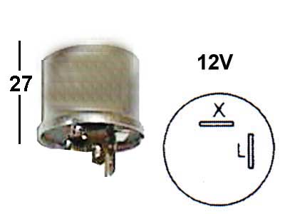 Suunarelee, 12 V, 1100-0555