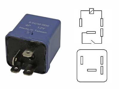 Relee, 12 V, 1100-0560