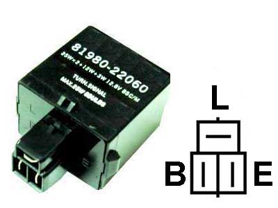 Suunarelee, 12 V, 1100-0600
