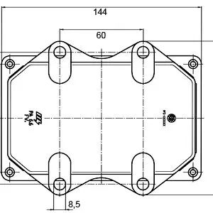 Elektriline pealüliti, 144×111 mm, 12 V 3