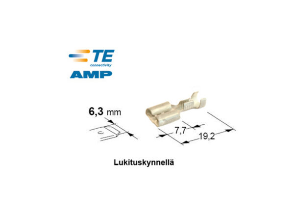 TE Connectivity juhtmeots 1,0-2,5mm², FASTIN-FASTON