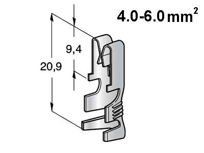 MTA pistik, UNI F630, 1107901