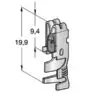 MTA pistik, UNI F630 CLIP, 1107940
