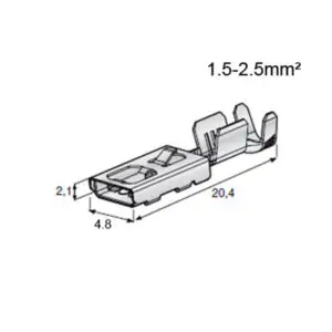 MTA pistik, F480E, 1108401