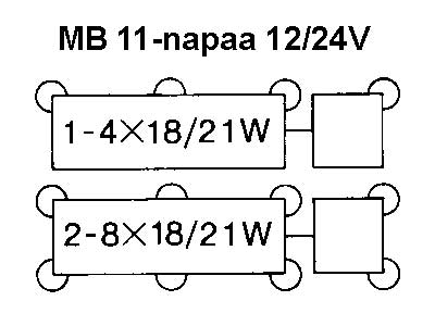 Suunarelee, 12V/24 V