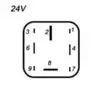 Relee, 24 V, 1145-0101
