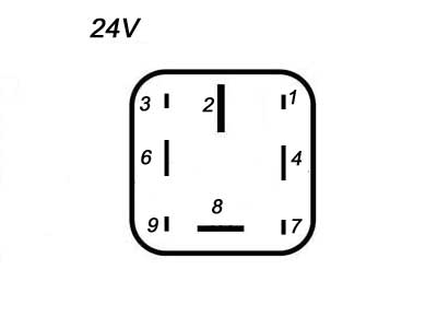 Relee, 24 V, 1145-0101