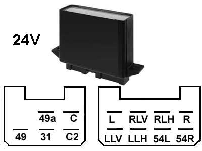 Suunarelee, 24 V, 1152-0120