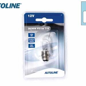 Autoline metallsokliga pirn, 35W/35 W, 12 V 2