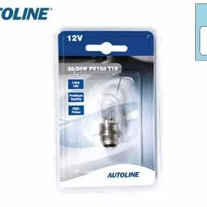 Autoline metallsokliga pirn, 35W/35 W, 12 V 2