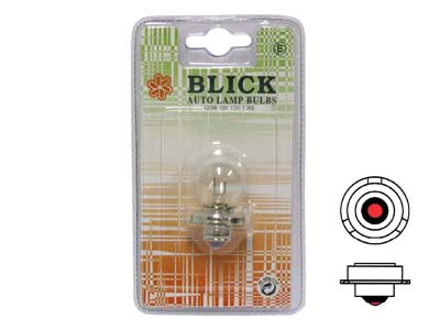 Blick metallsokliga pirn, 15 W