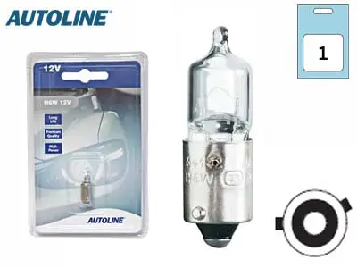Autoline metallsokliga pirn