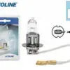 Autoline halogeenpirn H3, PK22s, 12 V, 12336-BLIST