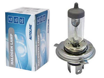 Autoline halogeenpirn H4, P43t, 12 V, 12342-130-90