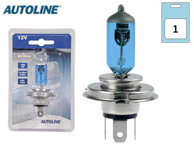 Autoline halogeenpirn H4, P43t, 12 V