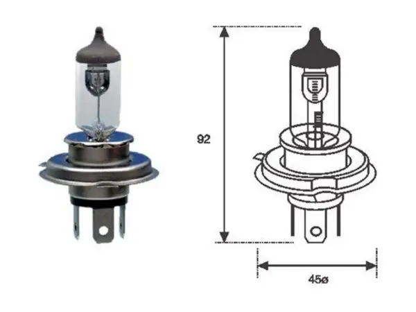 Magneti Marelli halogeenpirn H4