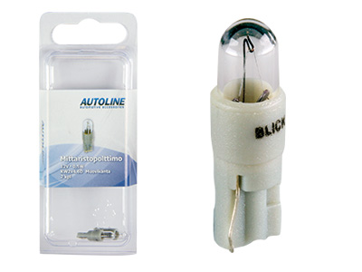 Autoline plastsokliga pirn, 0.5W (W2x4.6d)