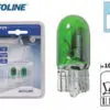 Autoline klaassokliga pirnipaar, T10, W2.1x9.5d, 12 V
