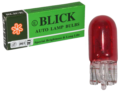 Blick klaassokliga pirn, T10, W2.1x9.5d, 12 V, 1236R