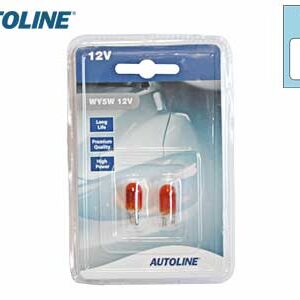 Autoline klaassokliga pirnipaar, 12 V, 12396-BLIST 2