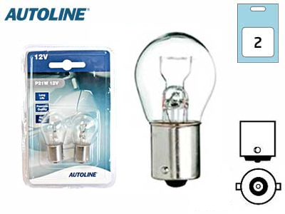 Autoline metallsokliga pirnipaar, 12498-BLIST