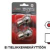 XTEC metallsokliga pirnipaar, P21W, 21 W
