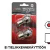 XTEC metallsokliga pirnipaar, P21W, 21 W
