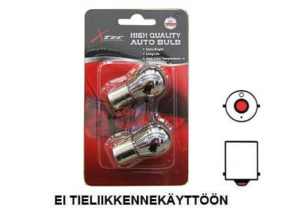 XTEC metallsokliga pirnipaar, P21W, 21 W