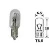 Klaassokliga pirn, T5, W2x4.6d, 12 V, 126341