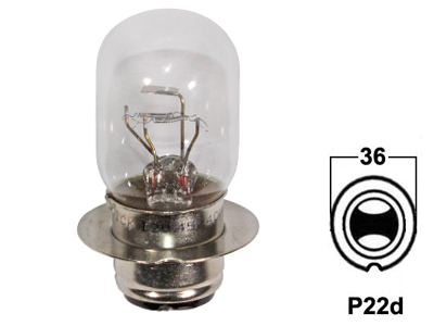 Metallsokliga pirn, 45W/40 W