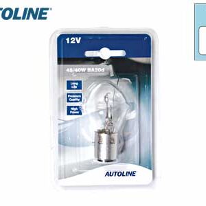 Autoline metallsokliga pirn, 45W/40 W 2