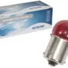 Autoline metallsokliga pirn, R5W, 5 W, punane, 12 V