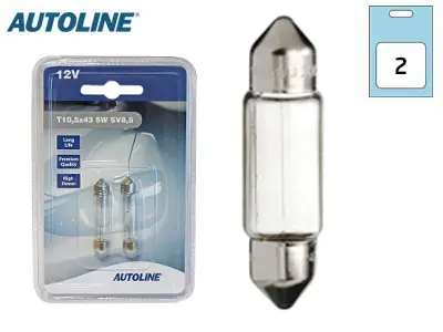 Autoline pulkpirni paar, SV8.5, T10.5x43
