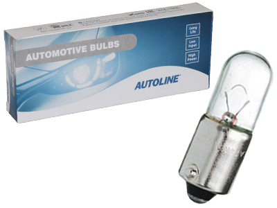 Autoline metallsokliga pirn, T4W, 4 W