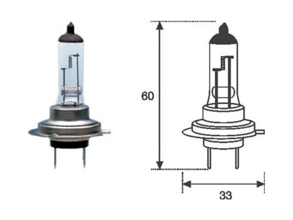 Magneti Marelli halogeenpirn H7