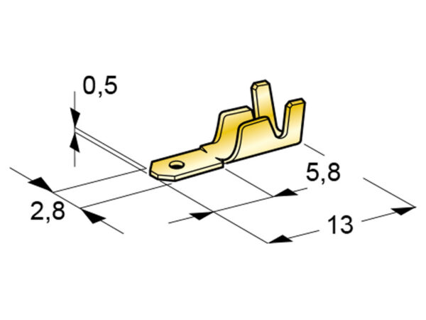Pistik, Faston M280