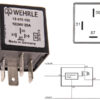 Wehrle pooljuhtrelee, 12/24 V