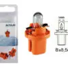 Autoline plastsokliga pirn, 1W (Bx8.5D)